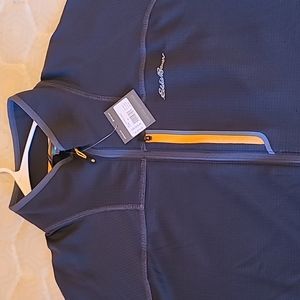 Eddie Bauer High Route Grid Fleece, 1/2 zip mock